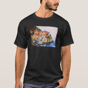 Cinque Terre Italia Italian Mediterranean Travelle T-Shirt
