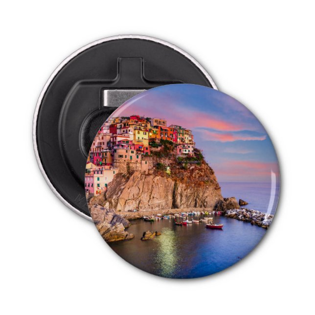 Cinque Terre Italy Bottle Opener (Front)
