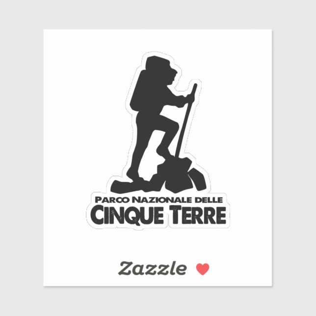 Cinque Terre - Italy - Hiking Sticker (Sheet)
