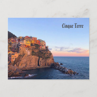 Cinque Terre, Italy Postcard