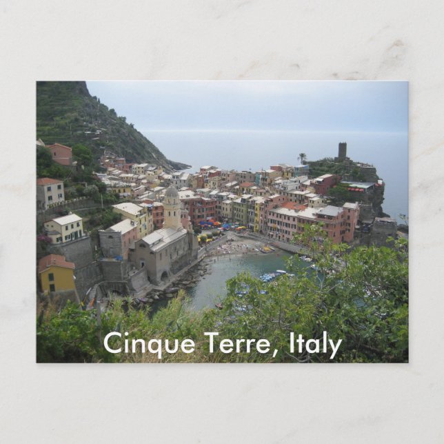 Cinque Terre, Italy Postcard (Front)