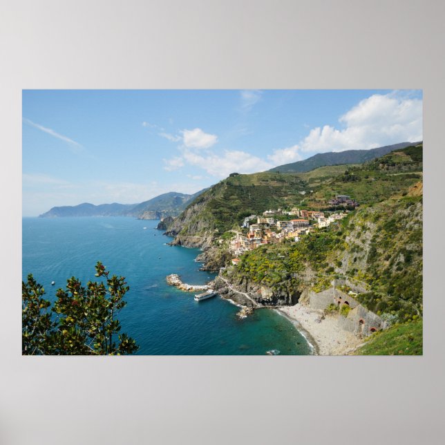 Cinque Terre, Italy Poster (Front)