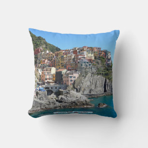 Cinque Terre, Liguria, Italy Cushion