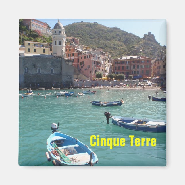 Cinque Terre magnet (Front)