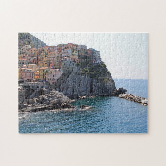 Cinque Terre Manarola view puzzle (Horizontal)
