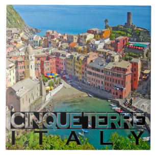 Cinque Terre Tile
