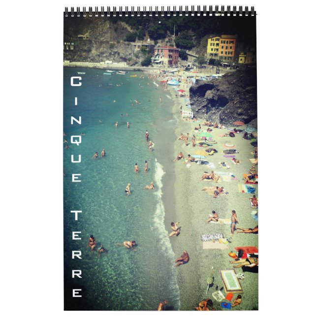 cinque terre travels calendar (Cover)
