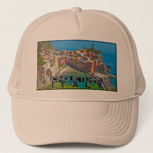 Cinque Terre Trucker Hat