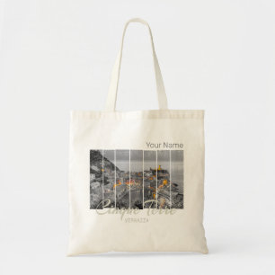 Cinque Terre Vernazza Italien Vintage Souvenir Tote Bag