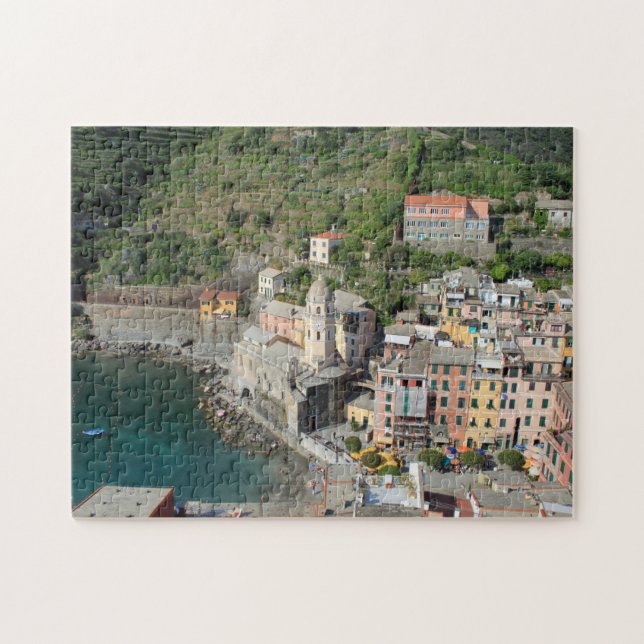 Cinque Terre Vernazza puzzle (Horizontal)