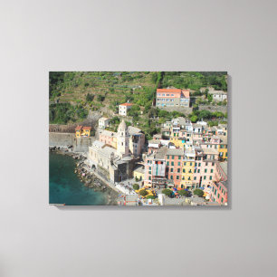Cinque Terre Vernazza view canvas print