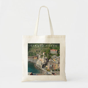 Cinque Terre Vernazza view tote bag