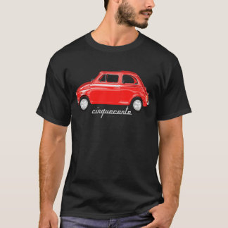 cinquecento t-shirt fiat 500