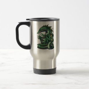 CipactliAztec Mythology Creature Cipactli Travel Mug