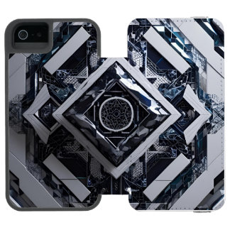 Cipher of the Fold: Meta-Structure in Glacial Tone Incipio Watson™ iPhone 5 Wallet Case