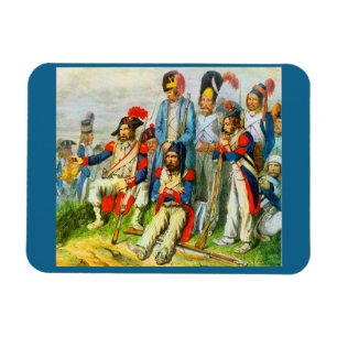 circa 1796 Napoleon’s soldiers Magnet