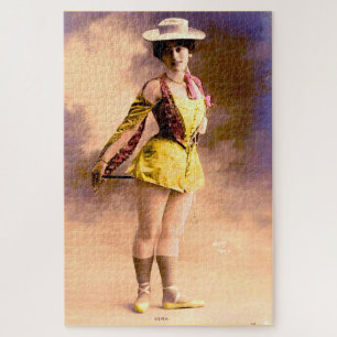 circa 1890 Vera nightclub artiste Jigsaw Puzzle