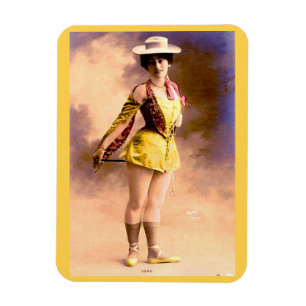 circa 1890 Vera nightclub artiste Magnet
