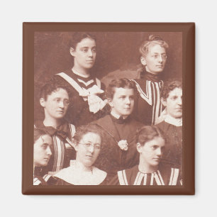 circa 1905 women’s choir magnet