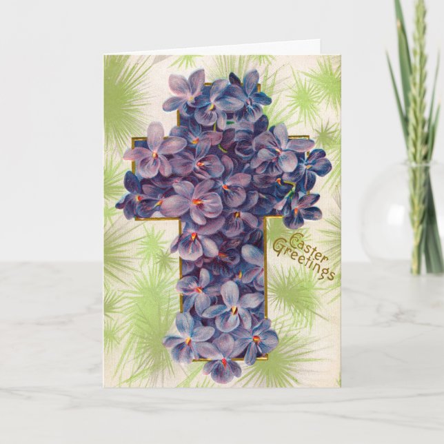 circa 1911 Vintage Easter Card (Front)