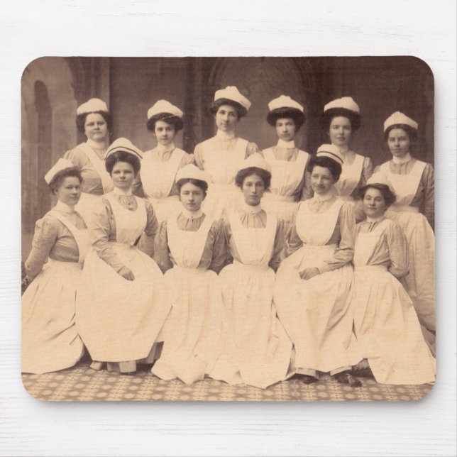 circa 1914 nursing school graduates mouse mat (Front)