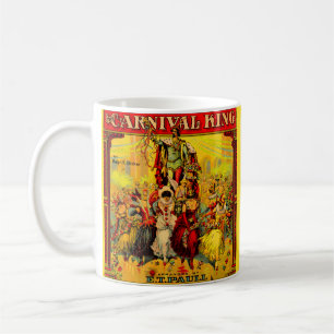circa 1915 sheet music The Carnival King Coffee Mug