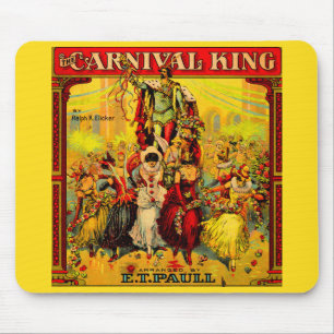 circa 1915 sheet music The Carnival King Mouse Mat