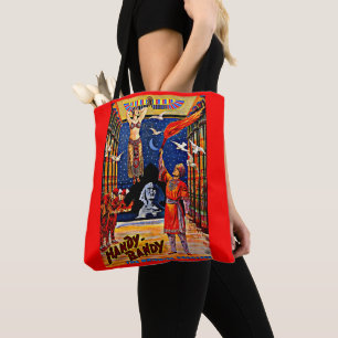 circa 1920 Handy-Bandy magician poster Tote Bag
