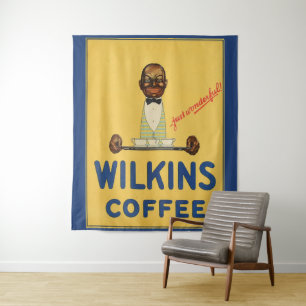 circa 1930 Wilkins Coffee ad print Tapestry
