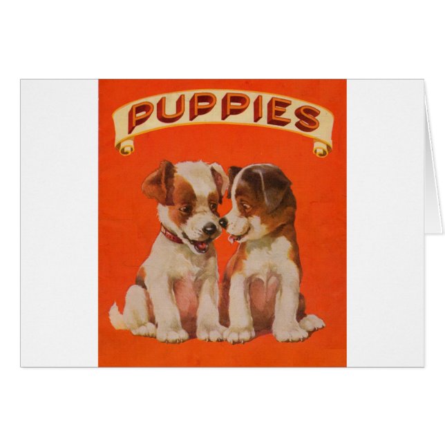 circa 1934 PUPPIES (Front Horizontal)