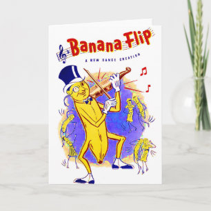circa 1950 Banana Flip sheet music cover Card