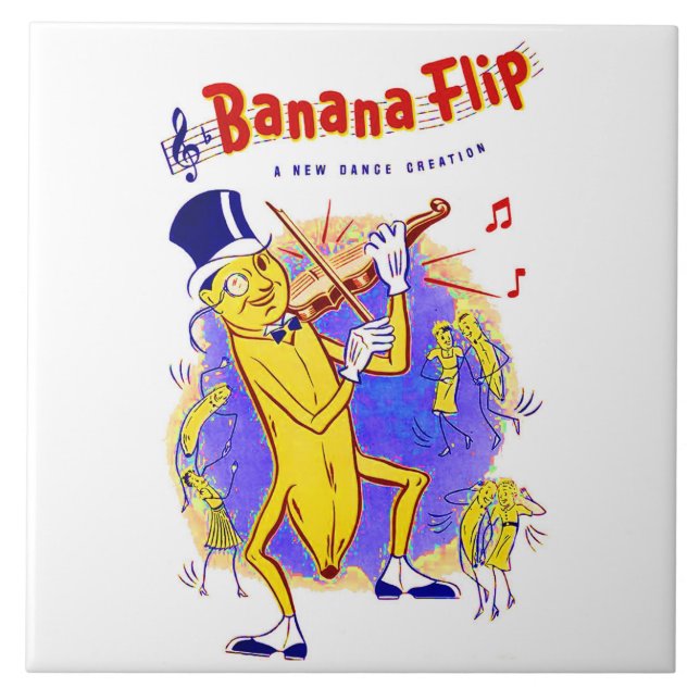 circa 1950 Banana Flip sheet music cover Tile (Front)