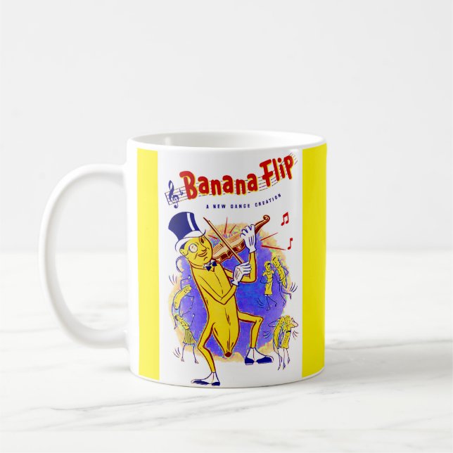circa 1950 Banana Flip sheet music print Coffee Mug (Left)