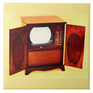 circa 1950 television set no. 1 tile