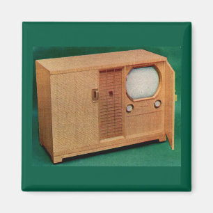 circa 1951 television set Danish modern no. 2 Magnet