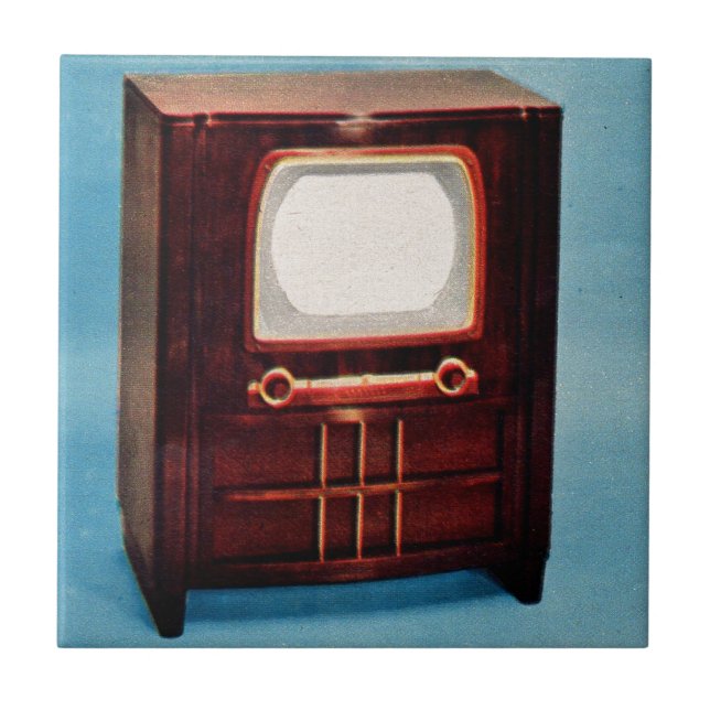 circa 1951 television set no. 3 tile (Front)