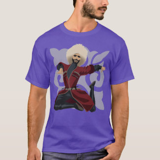Circassian Male Dancer With Ornament T-Shirt