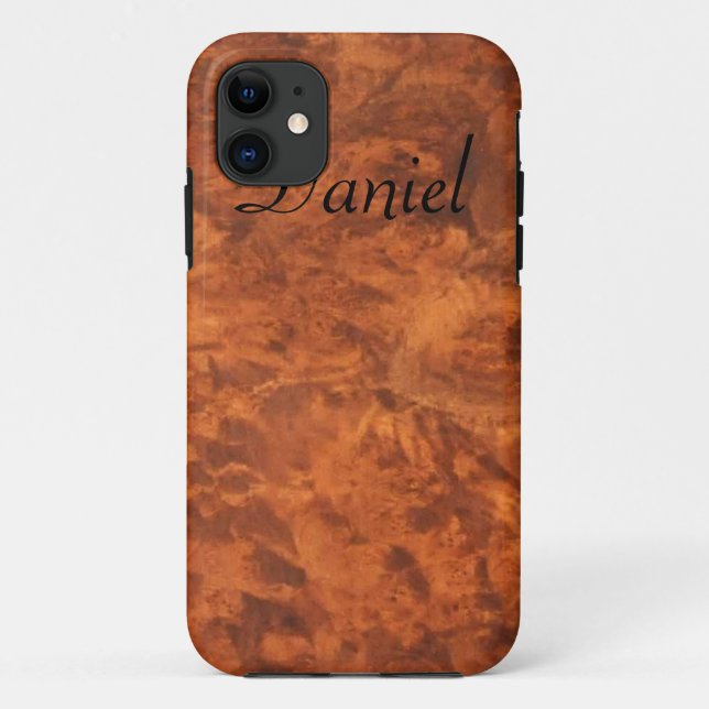 Circassian Walnut Burl iPhone 5 Case *personalise* (Back)