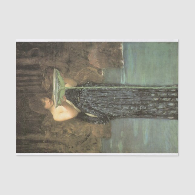 Circe Invidiosa By J W Waterhouse 1892 Decoupage Tissue Paper (Front)