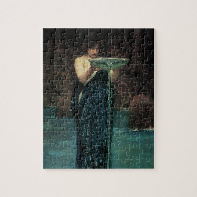 Circe Invidiosa by John William Waterhouse Jigsaw Puzzle (Vertical)