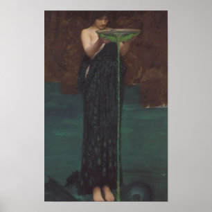 Circe Invidiosa by John William Waterhouse Poster