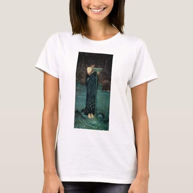 Circe Invidiosa by John William Waterhouse T-Shirt (Front)