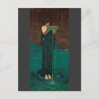 Circe Invidiosa by Waterhouse Postcard