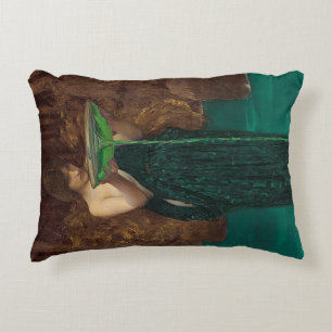 Circe Invidiosa, c. 1892 by John Waterhouse Decorative Cushion