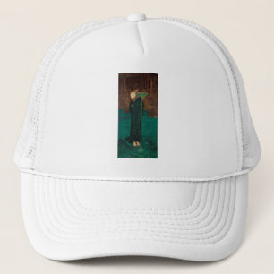 Circe Invidiosa, c. 1892 by John Waterhouse Trucker Hat