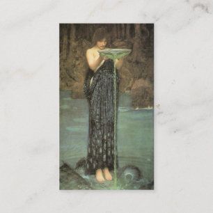 Circe Invidiosa - John William Waterhouse Business Card