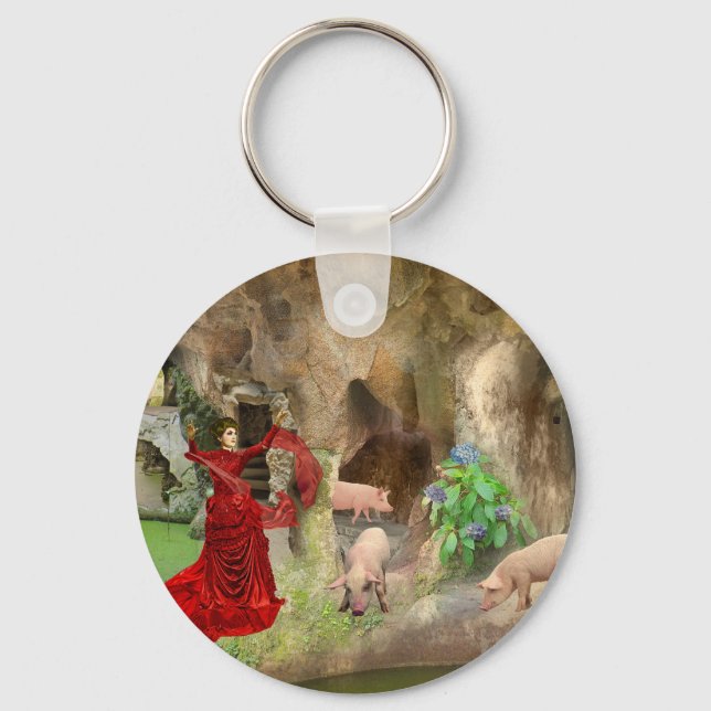 Circe na Quinta da Regaleira Key Ring (Front)