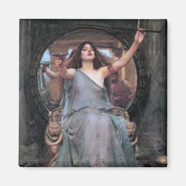 Circe Offering the Cup to Odysseus, Waterhouse Magnet (Front)