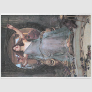 Circe Offering the Cup to Odysseus, Waterhouse Tissue Paper