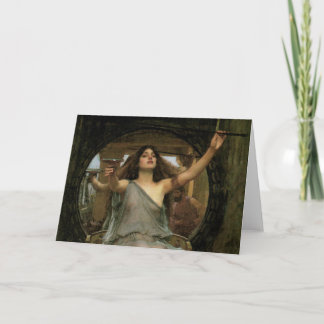 Circe Offering the Cup to Ulysses by JW Waterhouse Card